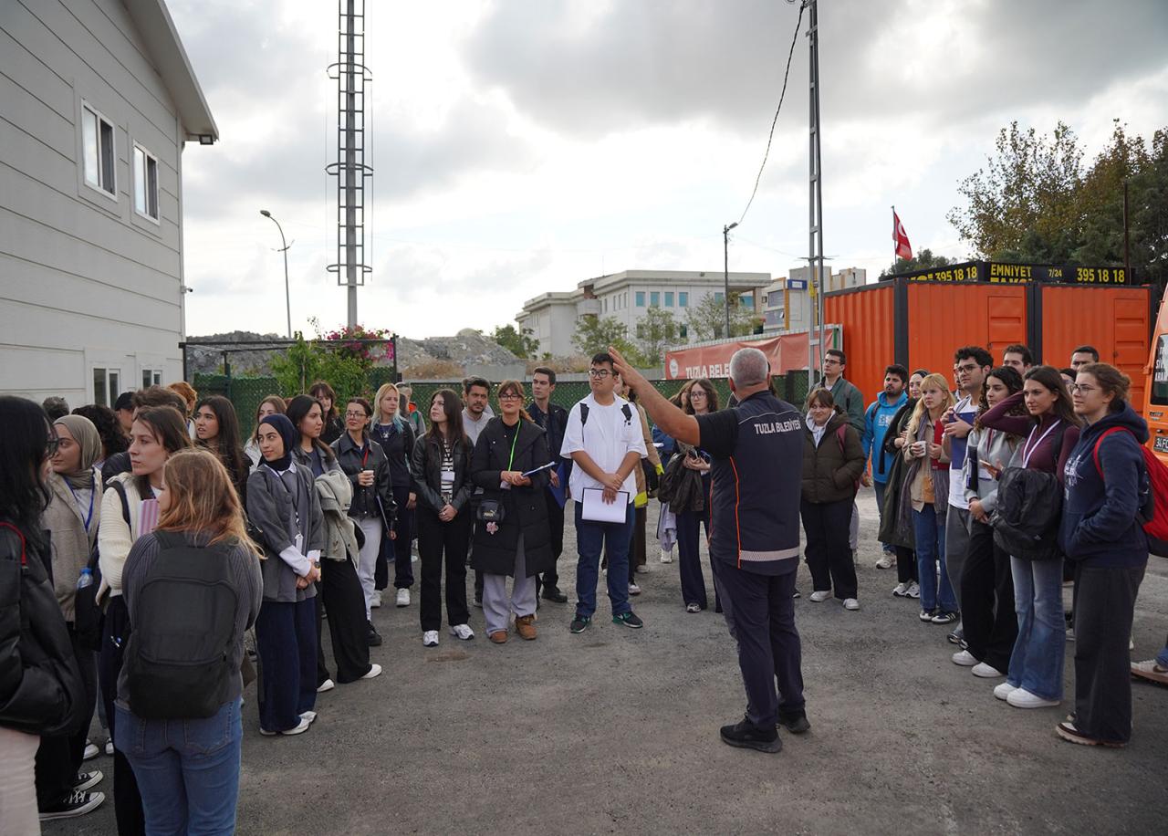 Mimarlık öğrencilerinden Tuzla’ya akademik katkı
