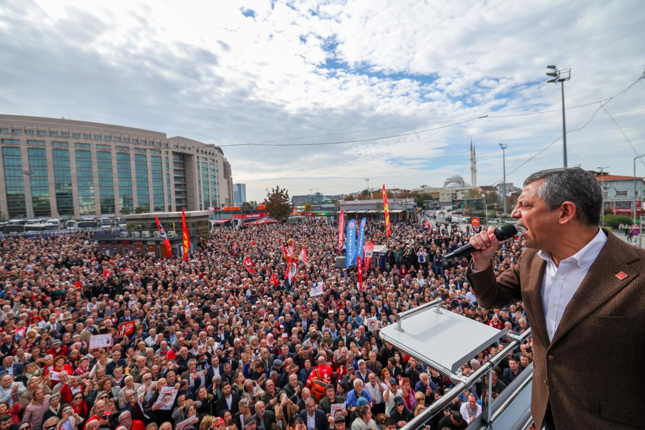 CHP Lideri Özel: İçeride Bu Sorgu, Bu Zulüm, Bu Baskı Sürdükçe Biz De Mücadele Edeceğiz, İstanbul’u Buraya Bekliyoruz