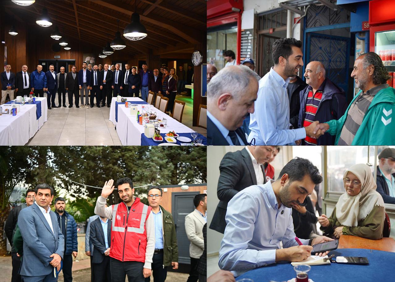 Başkan Bingöl sahada: “Tuzla’yı yerinde takip etmeye devam edeceğiz”