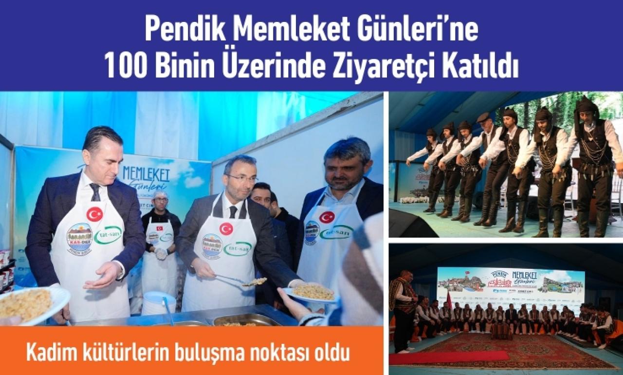Pendik Memleket Günleri’ne 100 Binin Üzerinde Ziyaretçi Katıldı