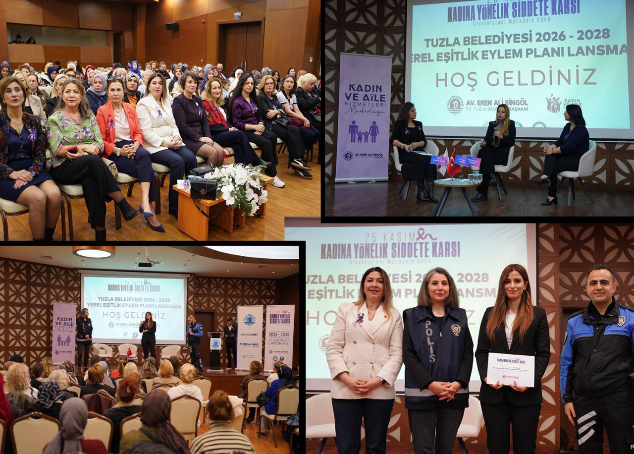 Tuzla Belediyesi 2026–2028 Yerel Eşitlik Eylem Planını tanıttı: ‘Eşitlikte geri adım yok’