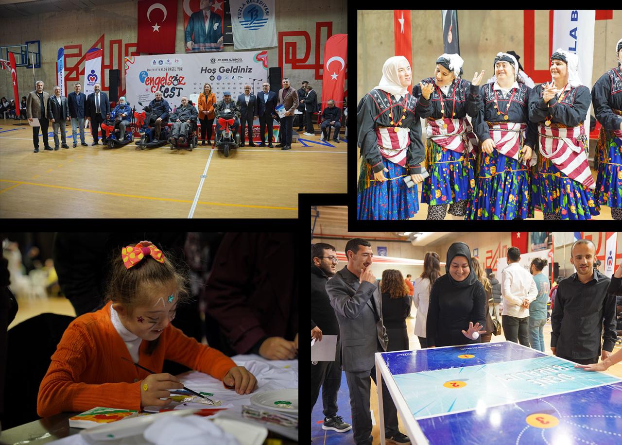 Tuzla’da Engelsiz Fest coşkusu