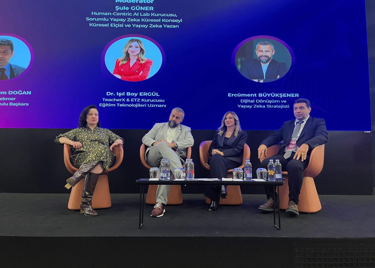 Tuzla TEKMER, GEV Gelecek Zirvesi’nde akıllı şehirler, yeşil ve mavi ekonomi vizyonunu anlattı