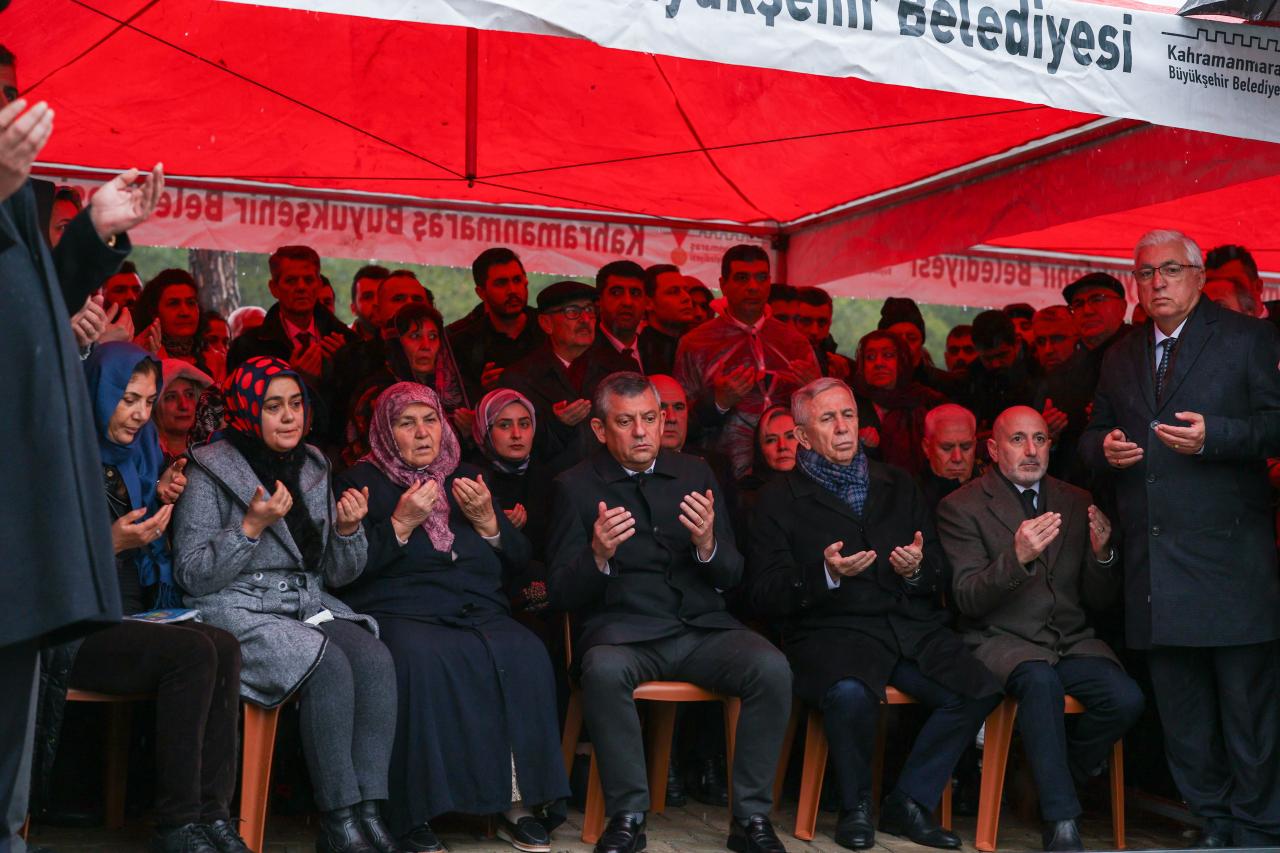 Cumhuriyet Halk Partisi Genel Başkanı Özgür Özel, Kahramanmaraş’ta...