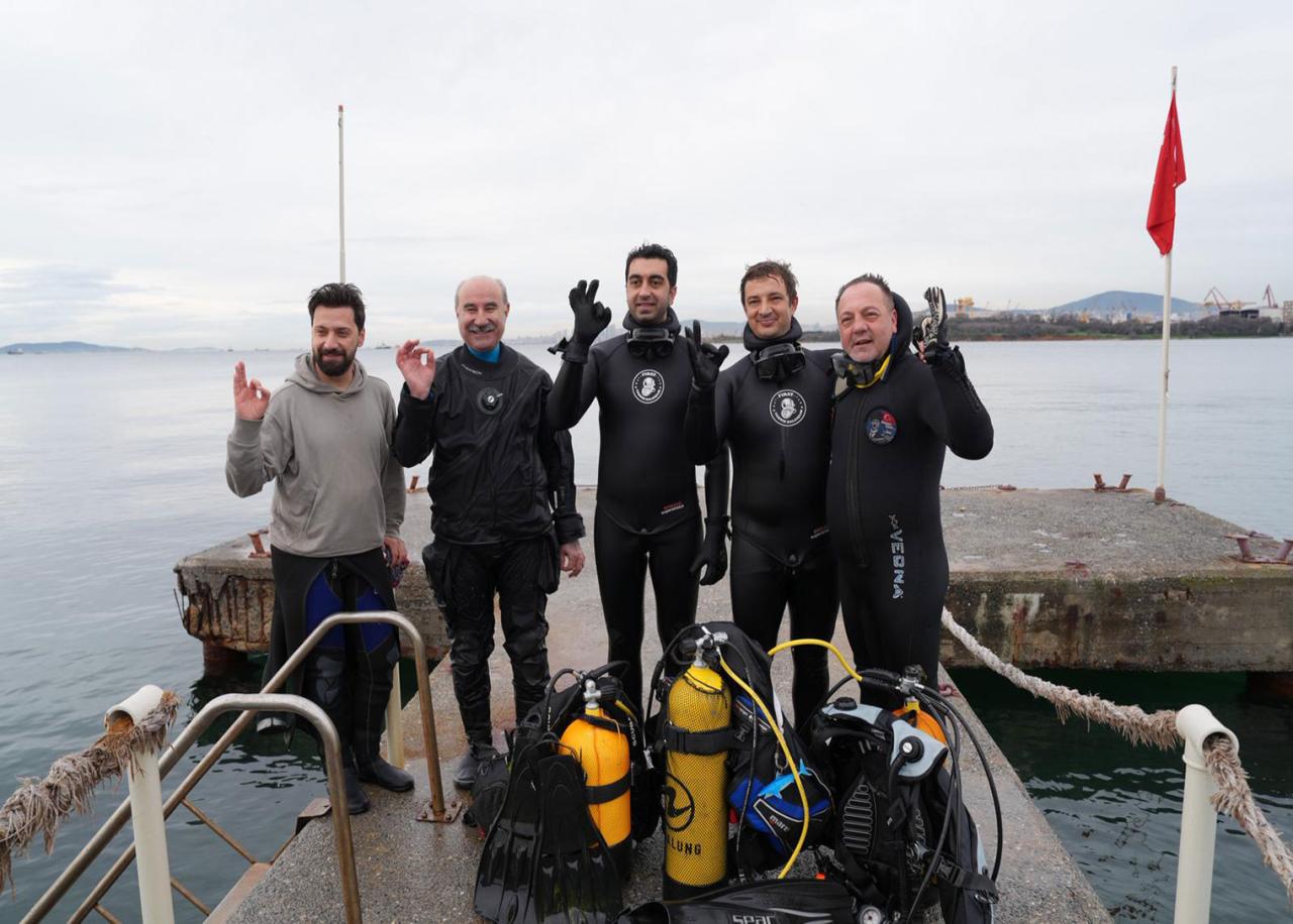 Başkan Bingöl daldı keşfi yerinde gördü