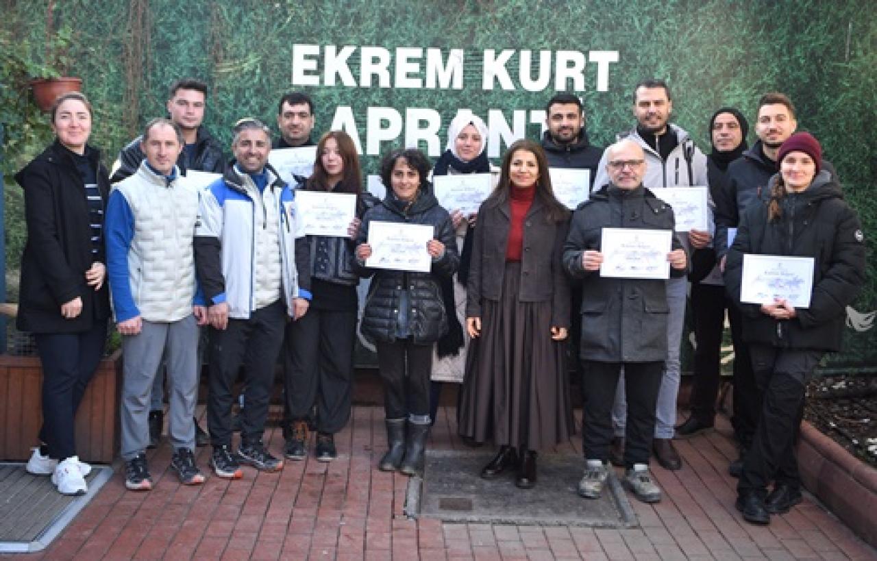 “Acemi tayların temel eğitimi (tay kırma) kursunu tamamlayan katılımcılara belgeleri verildi