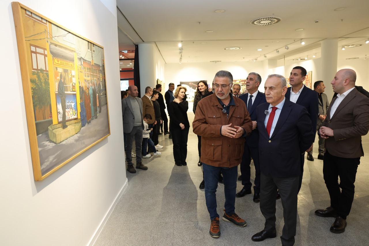 “DUVARLAR” GALERİ CENNET’TE SANATSEVERLERLE BULUŞTU