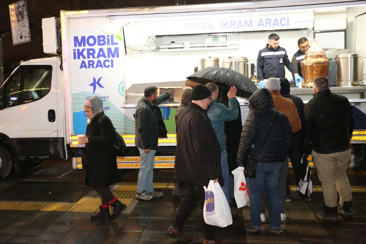 SOĞUK HAVALARDA SICAK DAYANIŞMA KÜÇÜKÇEKMECE’DE