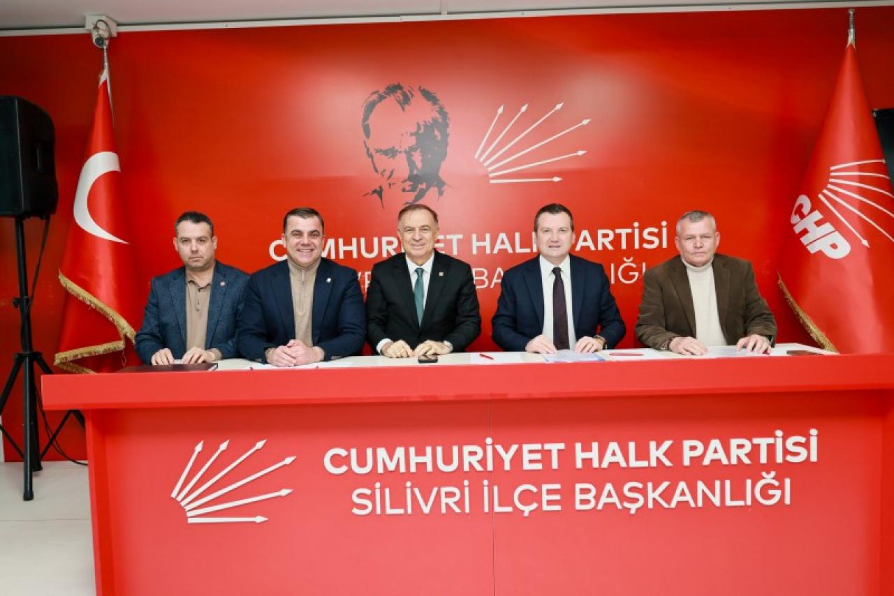 Başkan Balcıoğlu, Silivri Cumhuriyet Halk Partisi Meclis Grubu toplantısına katıldı