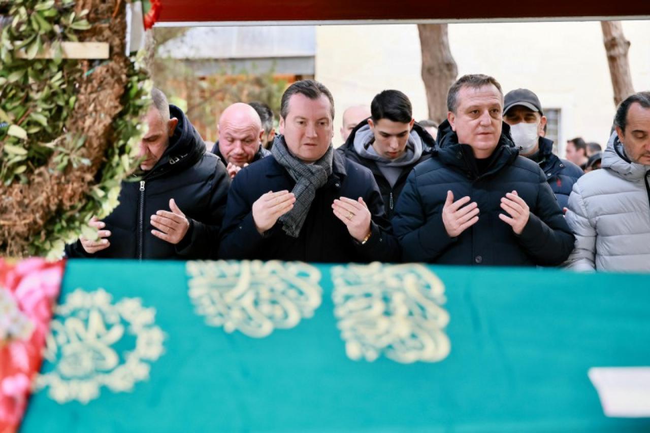 Başkan Balcıoğlu, Erkuş’un cenazesine katıldı