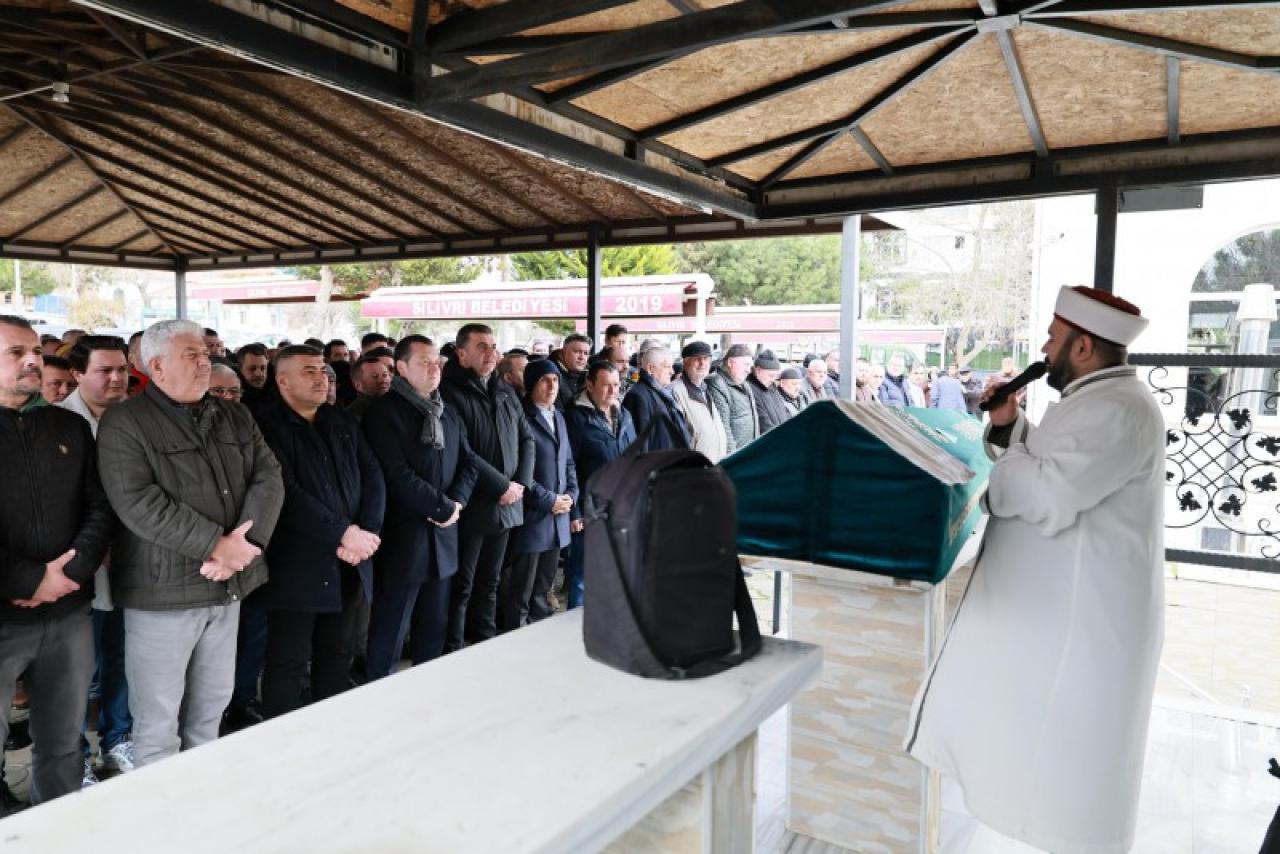 Başkan Balcıoğlu, Gümüşyaka sakinlerinden Otmar’ın cenazesine katıldı