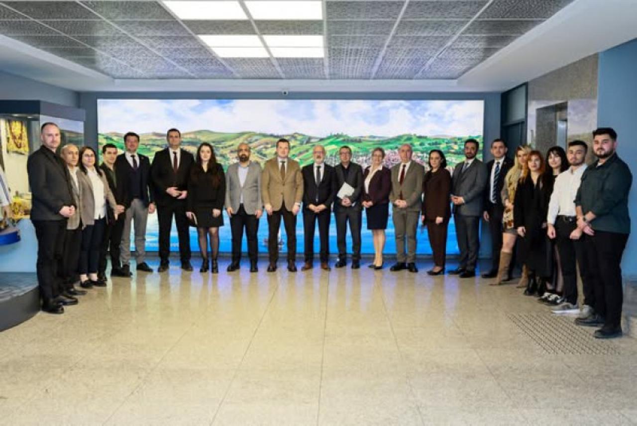 Başkan Balcıoğlu, Çakılcıoğlu ile toplantı yaptı