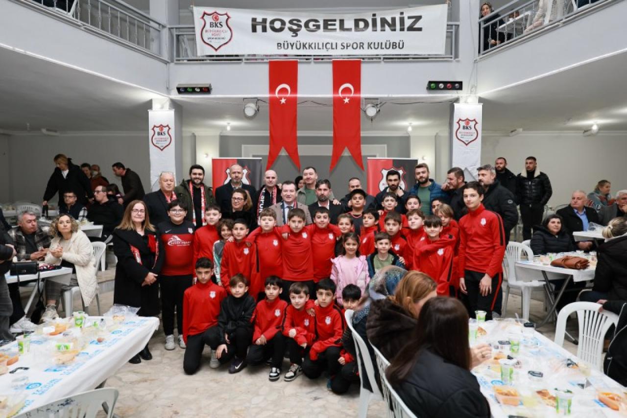 Başkan Balcıoğlu, Büyükkılıçlı Spor Kulübü’nün iftarına katıldı