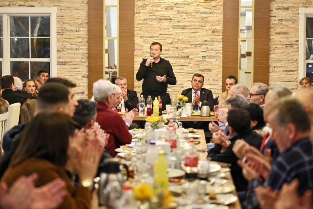 Başkan Balcıoğlu, CHP İlçe Örgütü iftarına katıldı