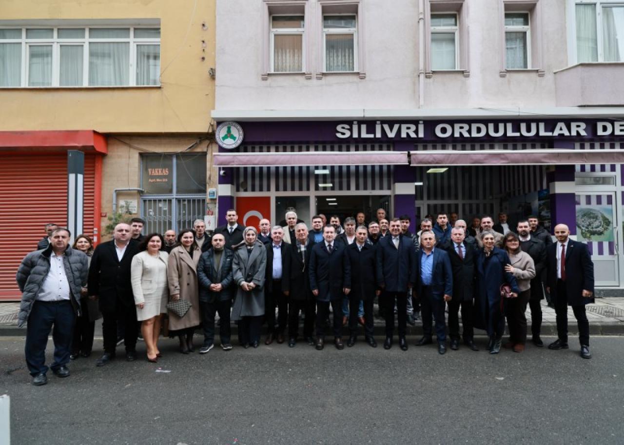 Başkan Balcıoğlu, Silivri Ordulular Derneği’ni ziyaret etti