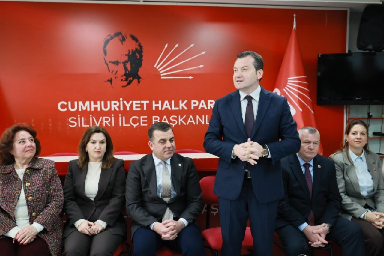 Başkan Balcıoğlu, CHP Silivri İlçe Başkanlığı’nda bayramlaşma programına katıldı