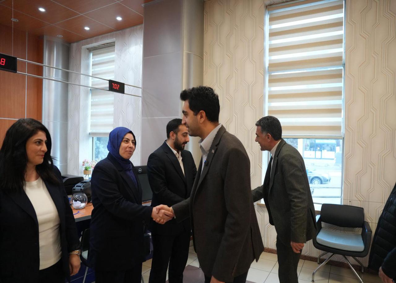 Başkan Bingöl belediye personeliyle bayramlaştı