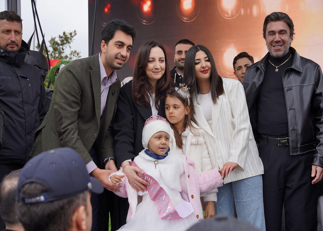 Tuzla’da balonlar kanseri yenen Almira için gökyüzüne uçtu