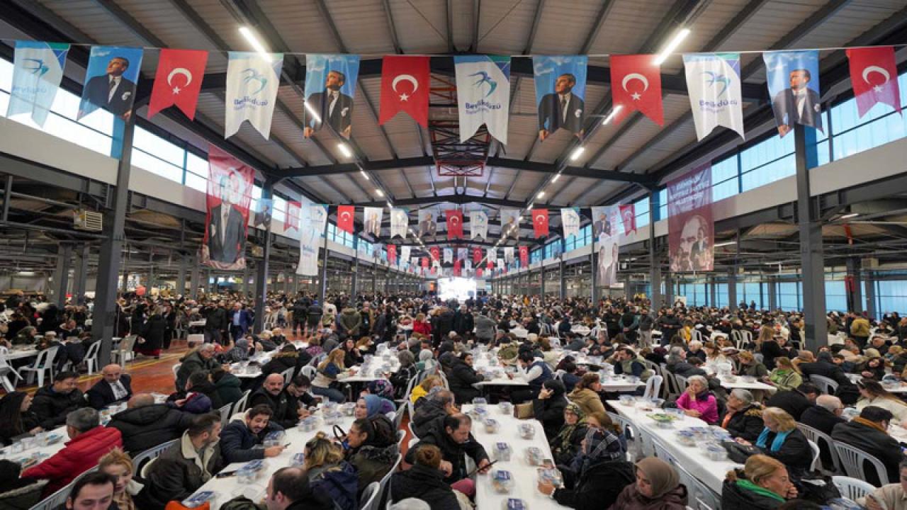 BEYLİKDÜZÜ HAYIRLI İFTAR SOFRASI 11’İNCİ KEZ KURULDU