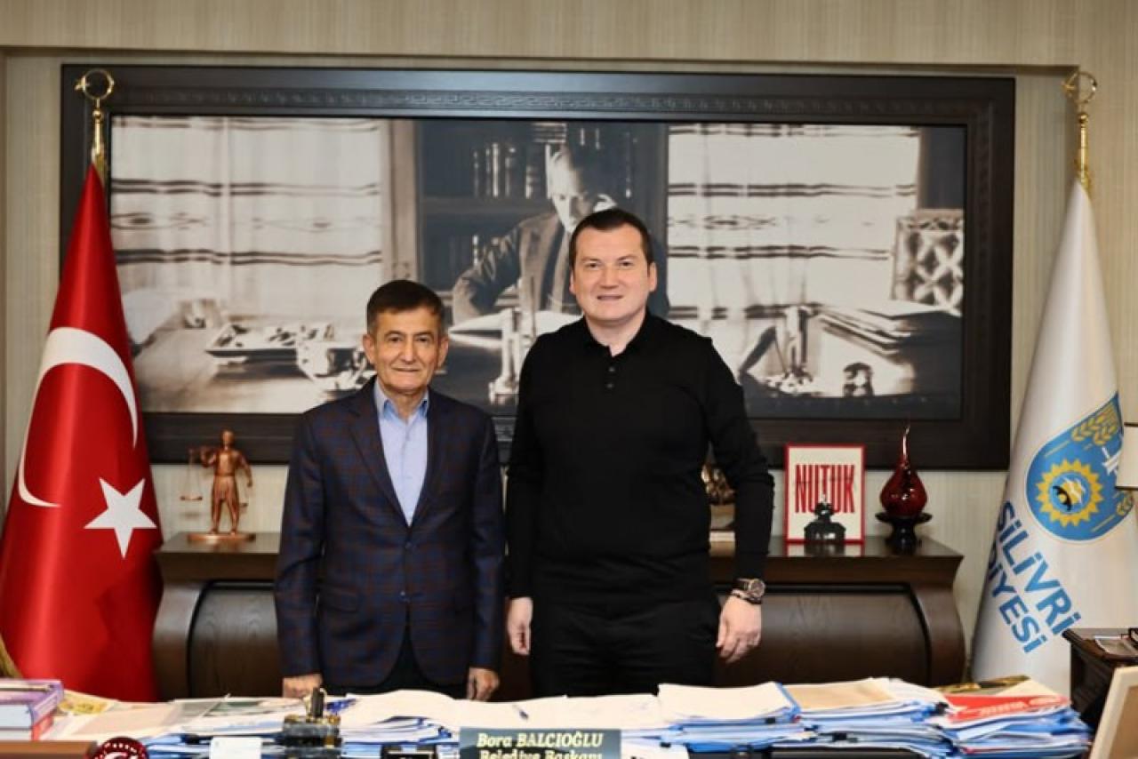 Başkan Balcıoğlu, İBB Danışmanı Akülker’i ağırladı