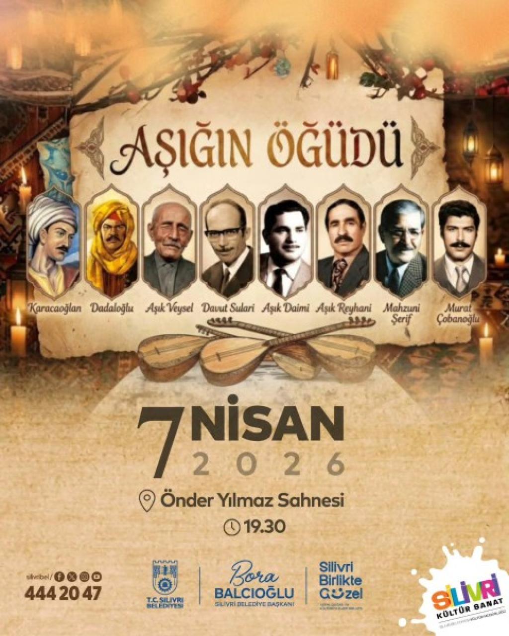 Silivri Belediyesi, “Aşığın Öğüdü” programı düzenliyor