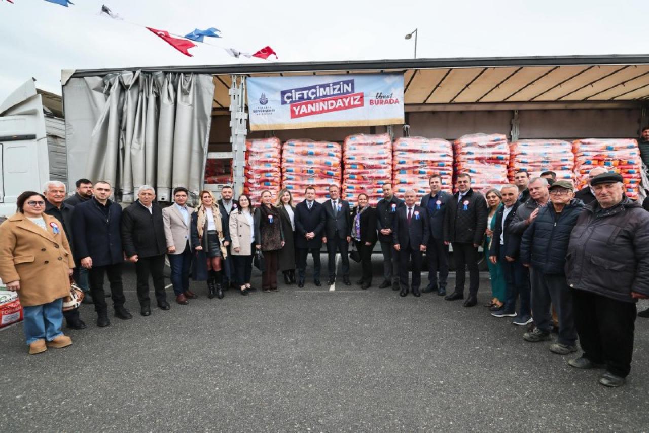 Silivri’de Yağlık Ayçiçeği Tohum Dağıtım Töreni yapıldı