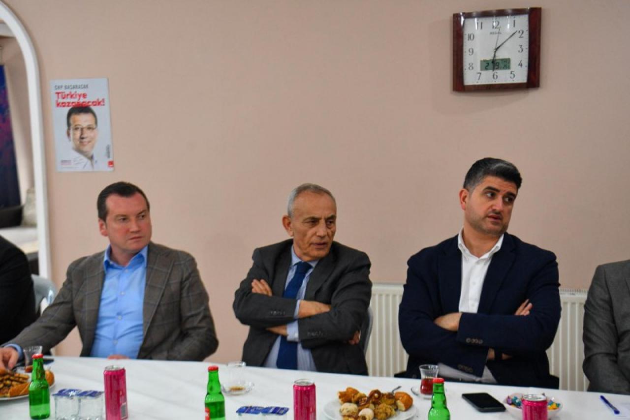 Başkan Balcıoğlu, ilçe belediye başkanları ile düzenlenen toplantıya katıldı