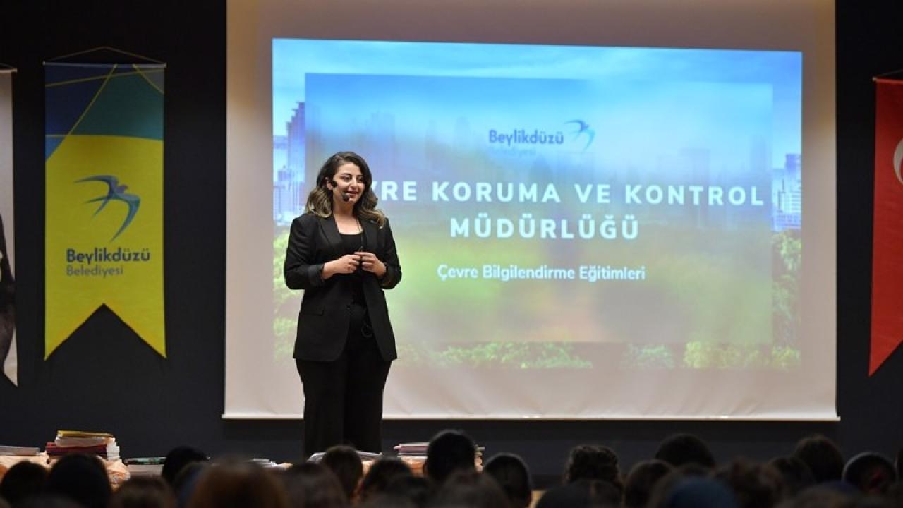 BEYLİKDÜZÜ’NDE ÇEVREYE DUYARLI NESİLLER YETİŞİYOR