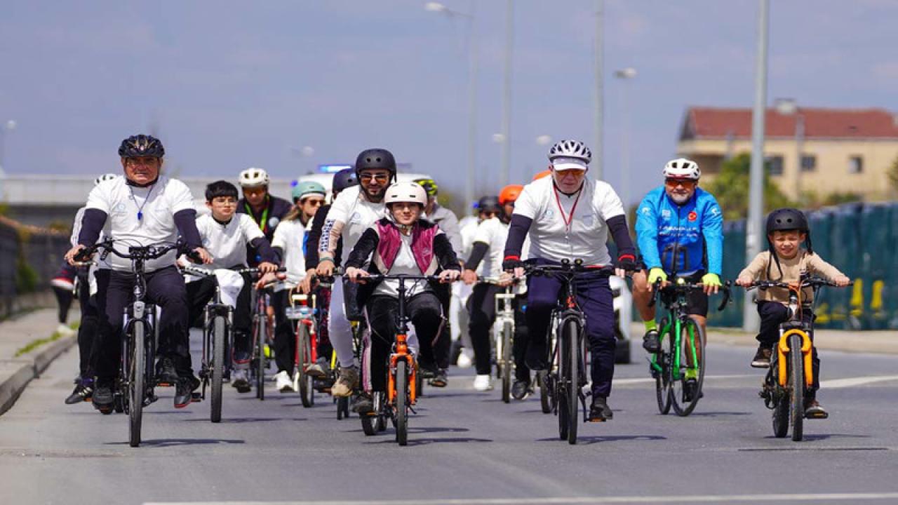 BEYLİKDÜZÜ’NDE PEDALLAR SAĞLIK İÇİN DÖNDÜ