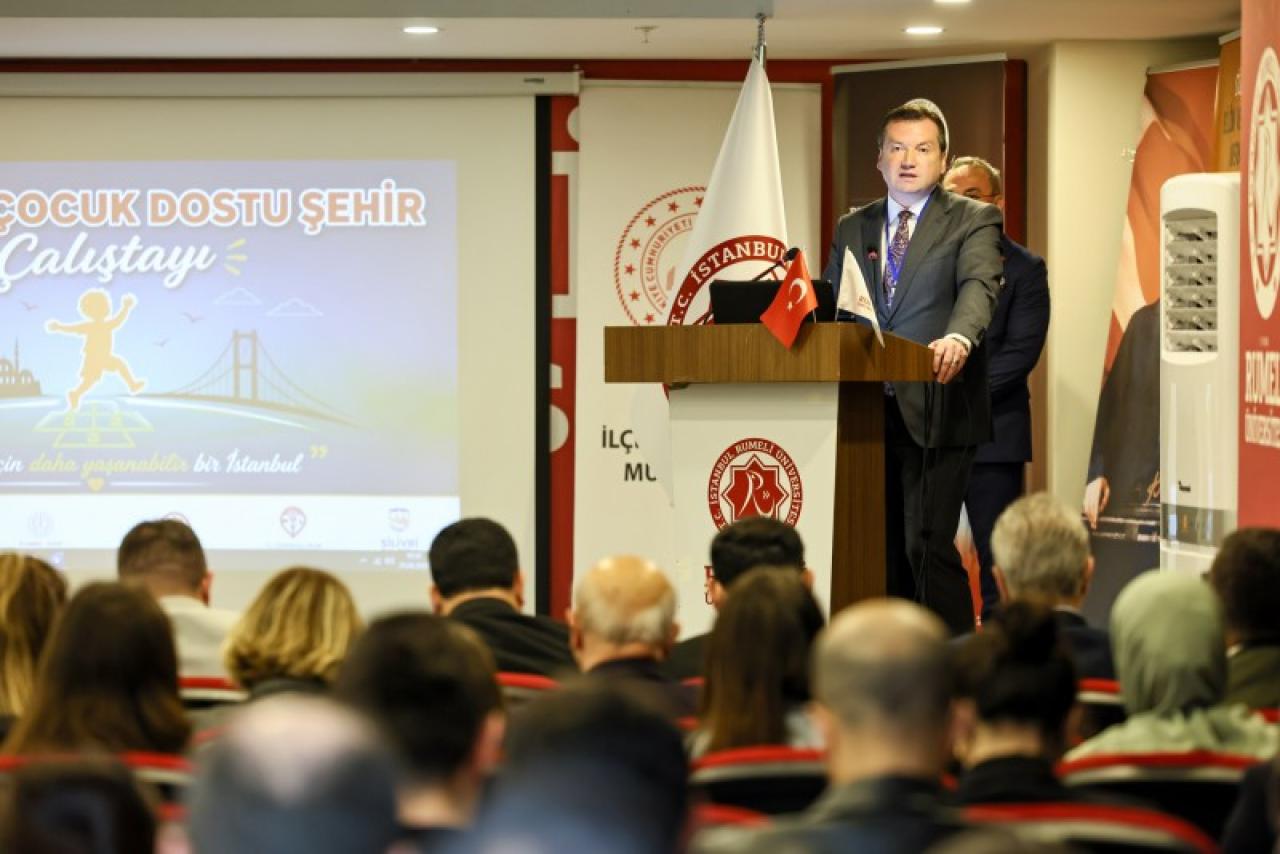 Başkan Balcıoğlu, İstanbul Çocuk Dostu Şehir Çalıştayı’na katıldı
