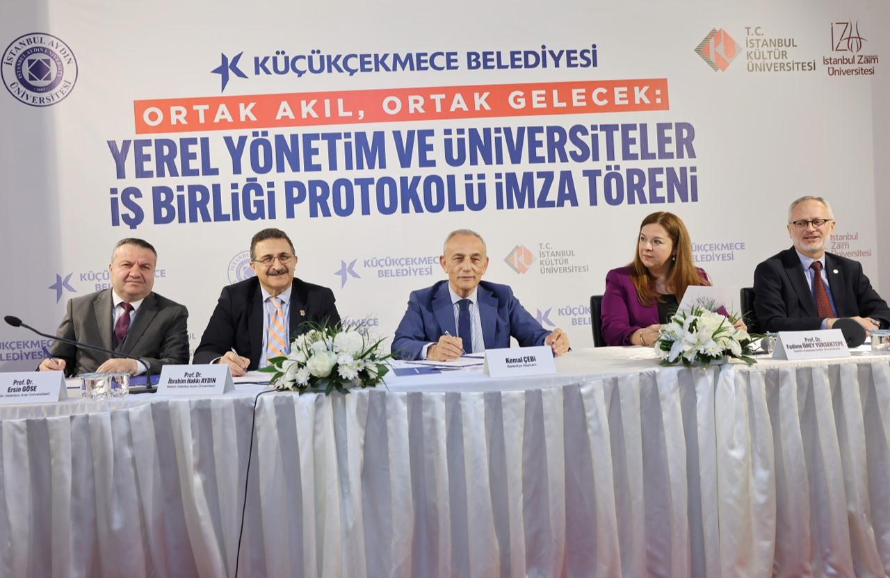KÜÇÜKÇEKMECE’DE ÜNİVERSİTE-YEREL YÖNETİM İŞ BİRLİĞİ GÜÇLENİYOR