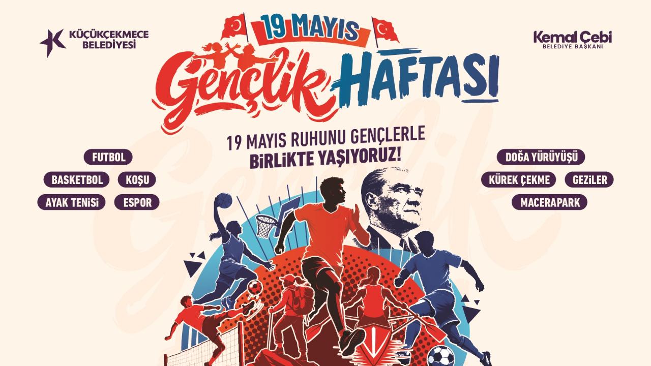 19 MAYIS GENÇLİK HAFTASI ETKİNLİKLERİ BAŞLIYOR