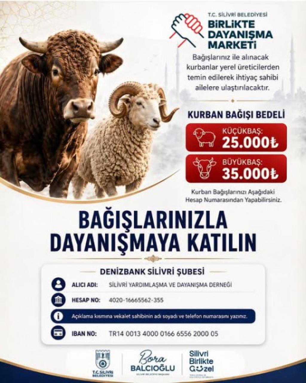 Bu Kurban da Silivri’de kardeşlik büyüyor