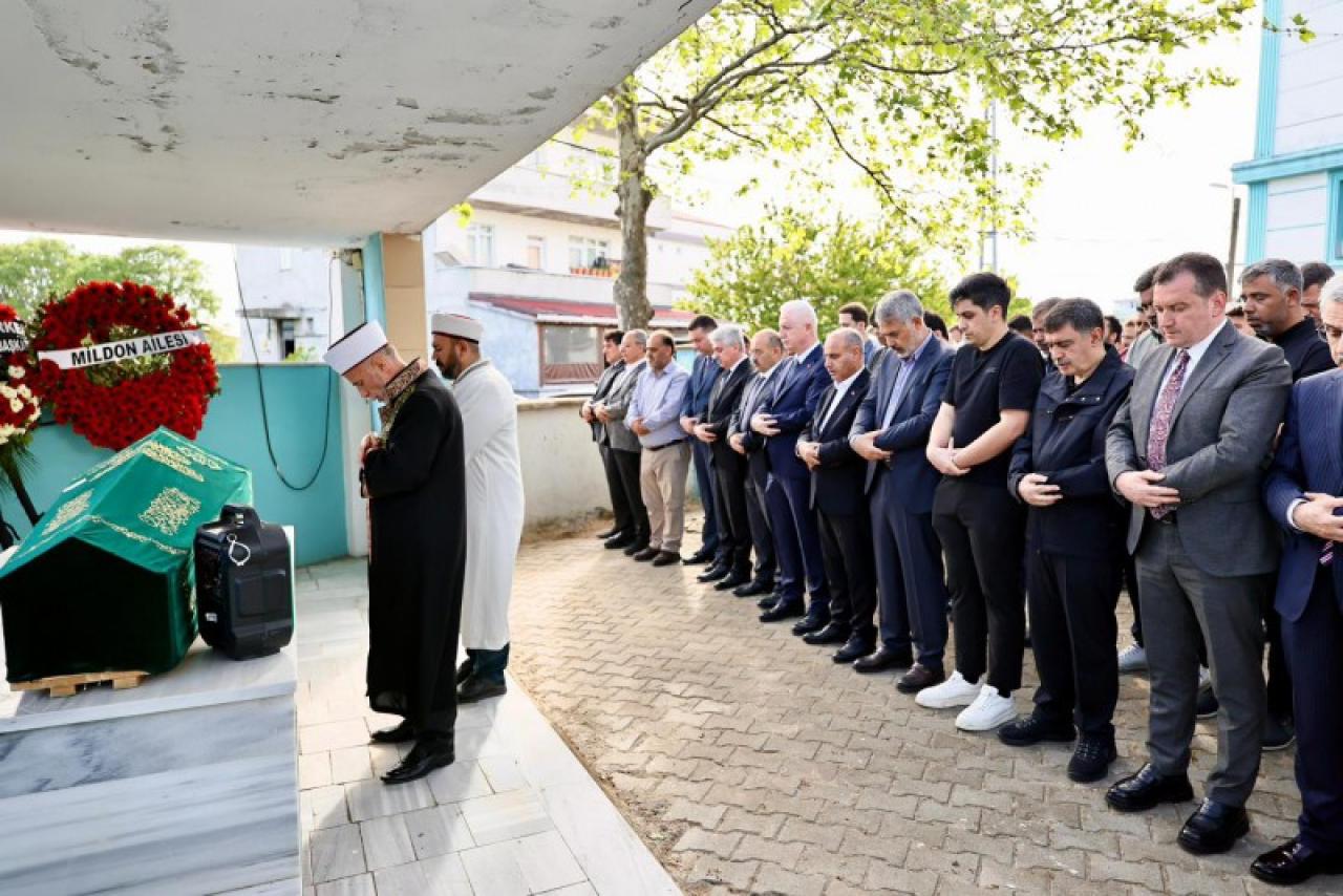 Başkan Balcıoğlu, Erkal’ın cenazesine katıldı
