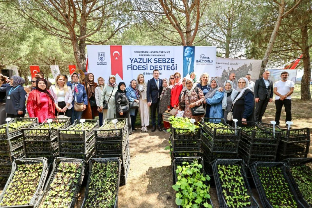 Başkan Balcıoğlu: Kadın üreticilerimizin yanında olmaya, Silivri’mizde üretimi büyütmeye devam edeceğiz
