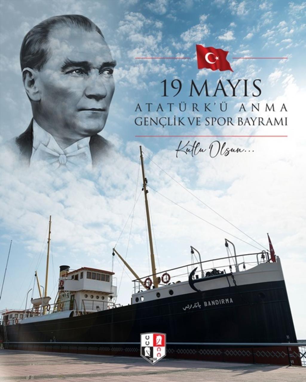19 Mayıs Atatürk’ü Anma Gençlik ve Spor Bayramımız kutlu olsun