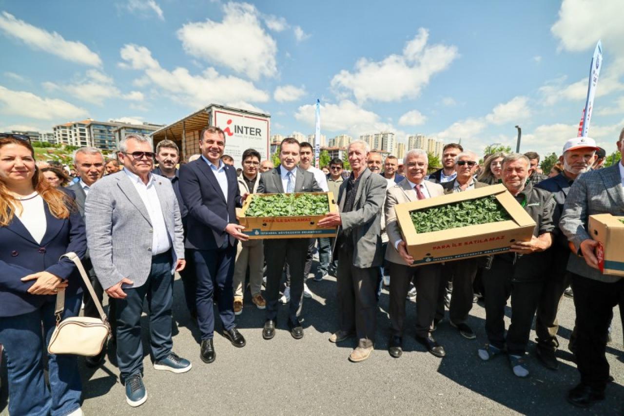 Başkan Balcıoğlu, Yazlık Sebze Fidesi Dağıtım Programı’na katıldı