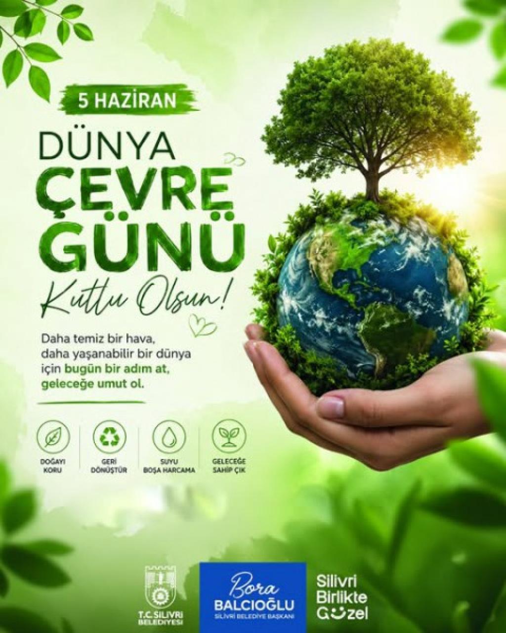 Silivri Belediyesi’nden Dünya Çevre Günü etkinlikleri