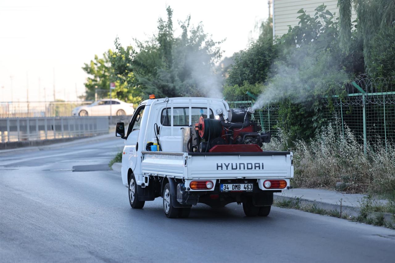 SİVRİSİNEKLERE KARŞI MÜCADELE YOĞUNLAŞTI