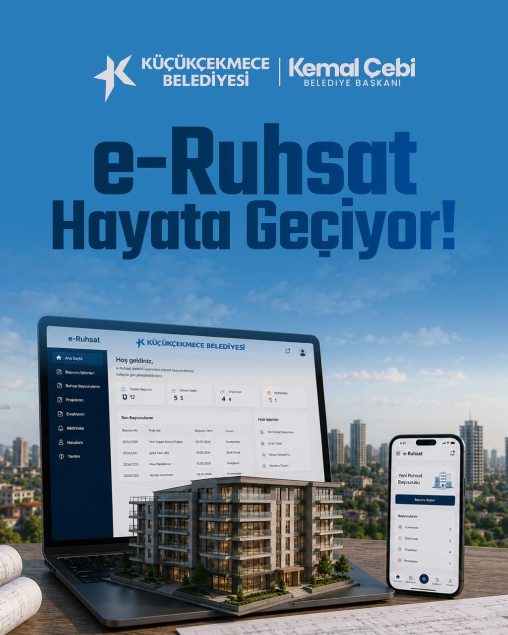 RUHSAT İŞLEMLERİ ARTIK DİJİTAL ORTAMDA