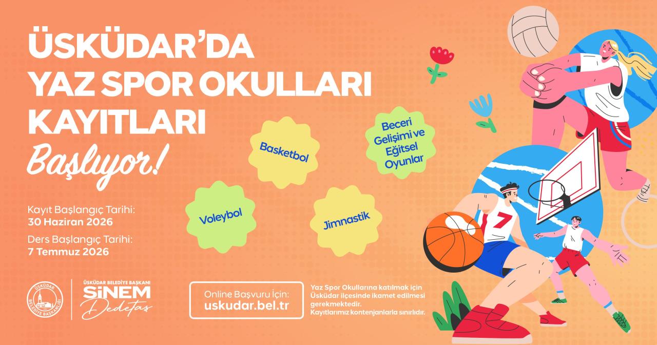 ÜSKÜDAR’DA YAZIN RİTMİNİ SPOR BELİRLEYECEK