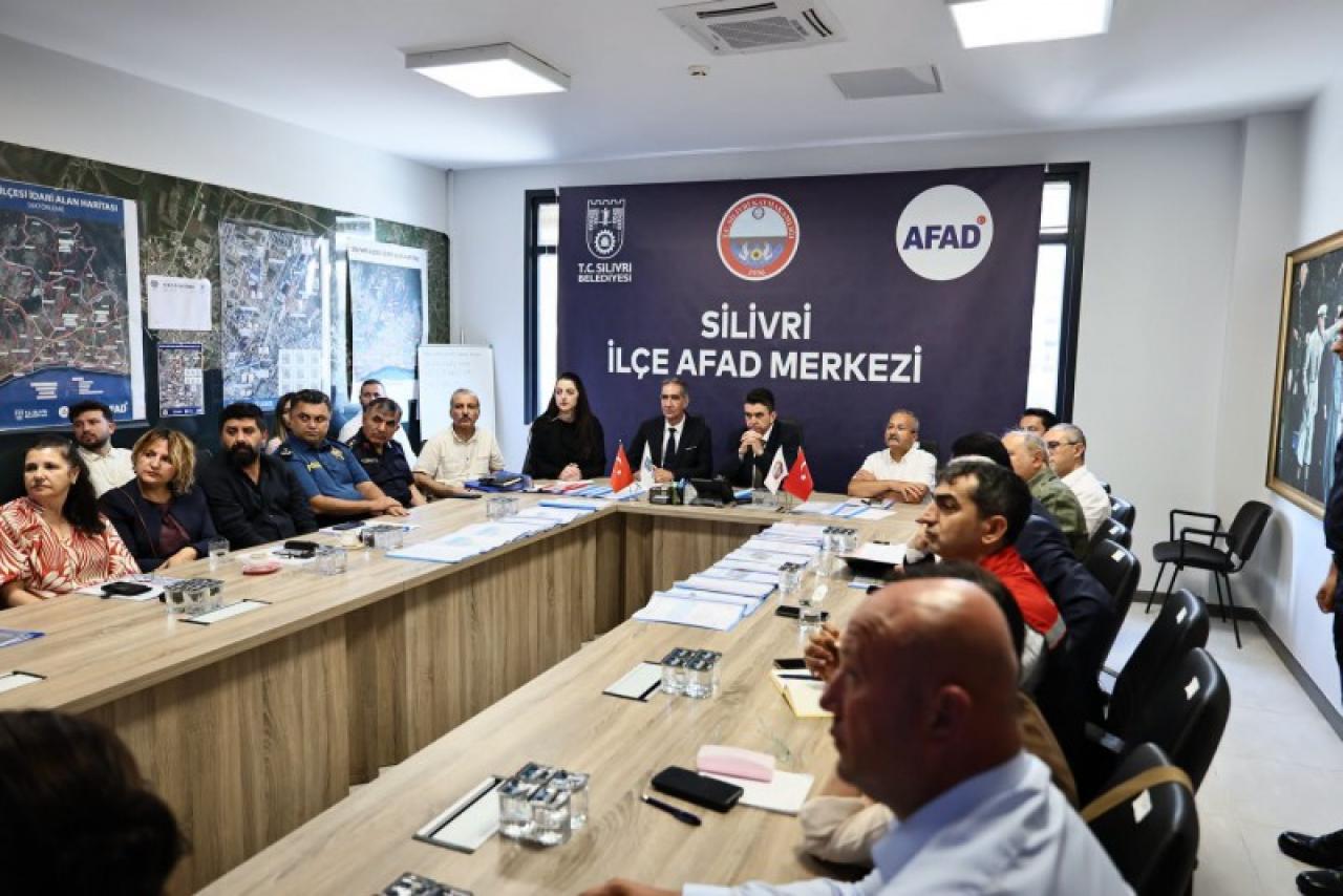 Silivri Afet Koordinasyon Merkezi'nde İRAP Değerlendirme Toplantısı Gerçekleştirildi