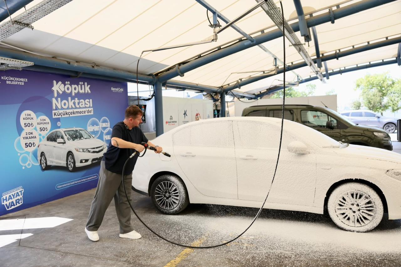 ARAÇ SAHİPLERİNE EKONOMİK VE PRATİK HİZMET: KÖPÜK NOKTASI