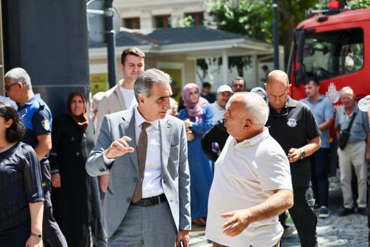 Çarşı Bölgesinde Meydana Gelen Baca Yangını Kontrol Altına Alındı