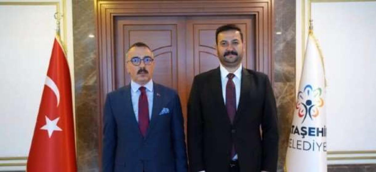 YENİ KAYMAKAM EREN ARSLAN’DAN ATAŞEHİR BELEDİYESİ’NE ZİYARET