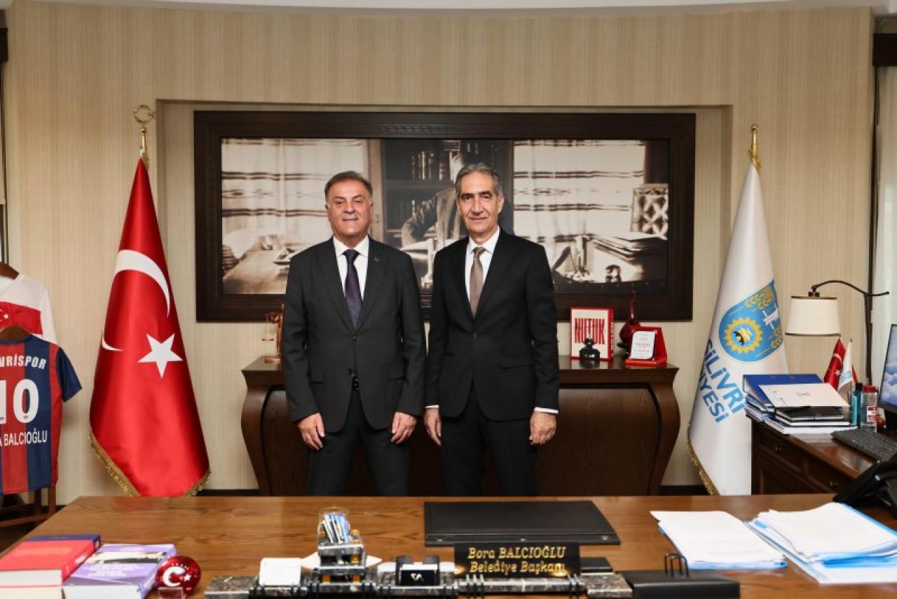 İstanbul Büyükşehir Belediye Başkan Vekili Nuri Aslan’dan Silivri Belediyesine Ziyaret