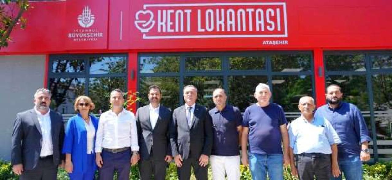 İBB BAŞKAN VEKİLİ KENT LOKANTASI'NI ZİYARET ETTİ