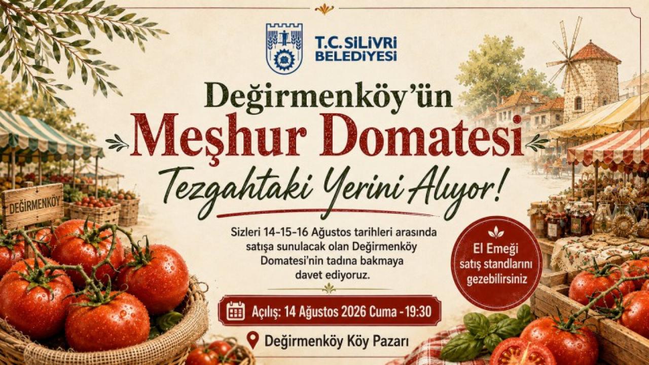 Değirmenköy Domatesi Tezgâhlardaki Yerini Alıyor