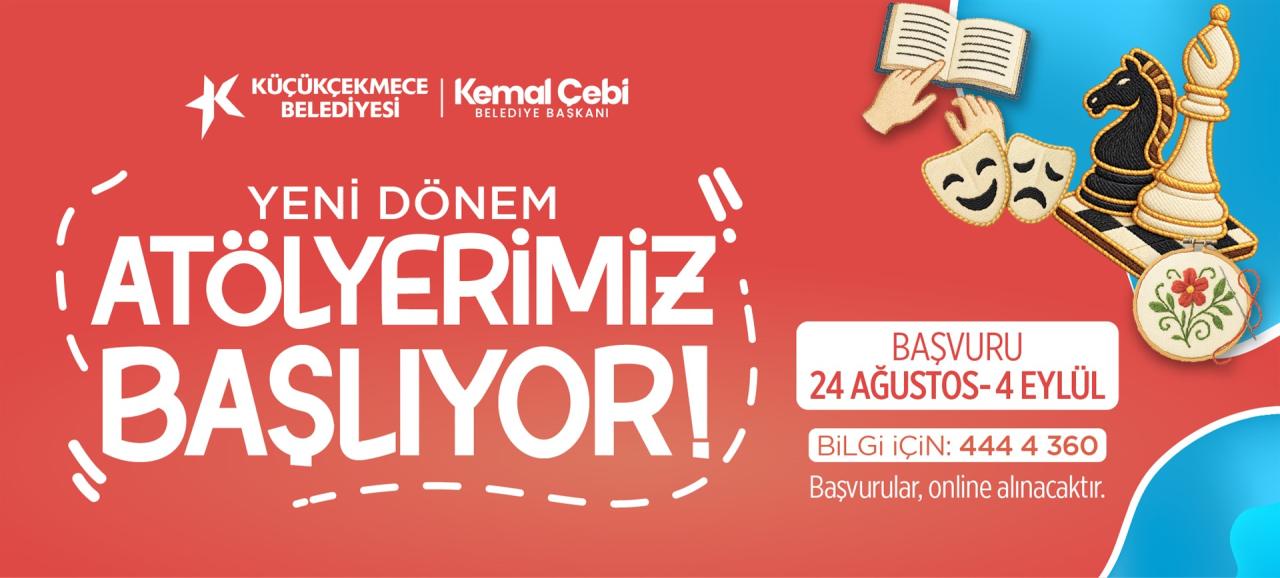 YENİ DÖNEM ATÖLYE KAYITLARI BAŞLADI