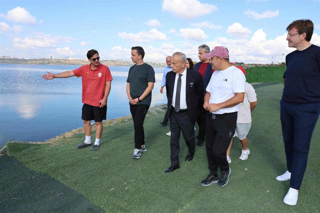 BAŞKAN ÇEBİ, KÜÇÜKÇEKMECE BELEDİYESİ SU SPORLARI MERKEZİ'Nİ ZİYARET ETTİ